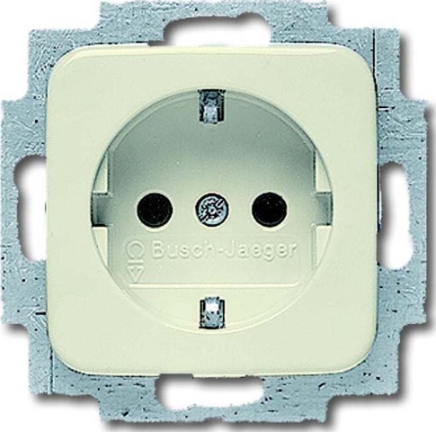 Busch-Jaeger socket outlet insert ws with plug connection 20 EUC-212 NEW