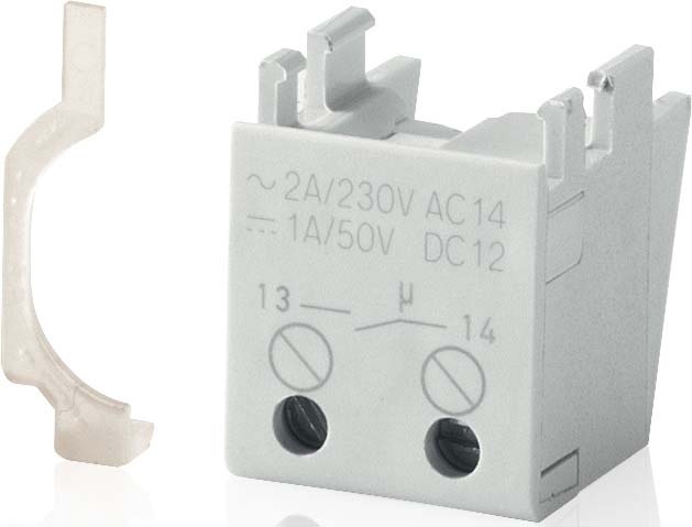 ABB Stotz S&J Interruptor auxiliar, acoplable 1S, pro M compact S2C-H10 NUEVO