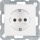 Berker SCHUKO-Steckdose pws/gl 47238989 NEU