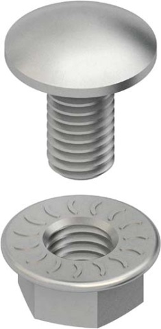 Niedax Screw Flat Round Head FLM 6X12 F NEW