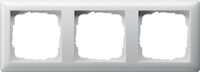 Gira cover frame 3f. rws-gl break-proof 021303 NEW