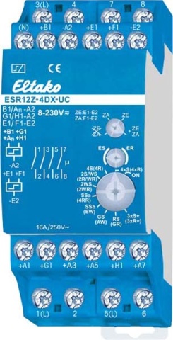 Wylacznik impulsowy Eltako ESR12Z-4DX-UC NOWOSC