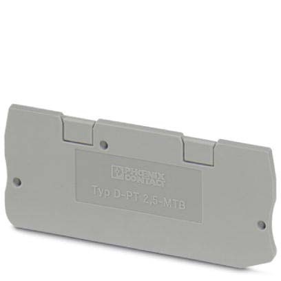 Zaslepka Phoenix Contact L:70.1mm, B:2.2mm, gr D-PT 2.5-MTB NOWOSC