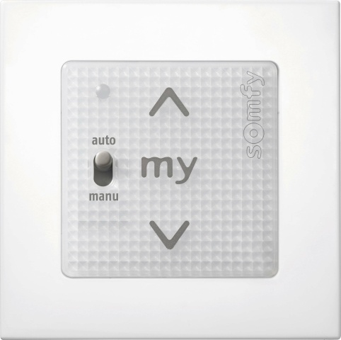 Somfy Wandsender Smoove Uno A/M io Pure o.Rahmen 1811404 NEU