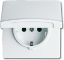 Busch-Jaeger Insert de prise de courant Schuko IP44 blanc...