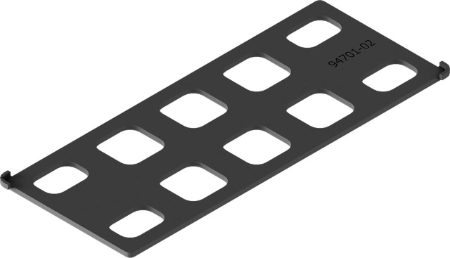 SL Rack Plaque de support Crochet de toit 2mm 94701-02 10 mètres NOUVEAU