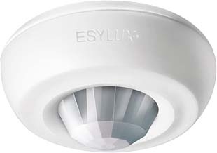 ESYLUX ESYLUX ceiling-mounted presence detector 360°, white PD 360/24 BASIC NEW