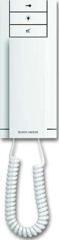 Busch-Jaeger Receptor de audio de estación interior blanco mate 83205 AP-624 NUEVO