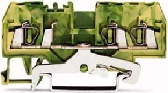 WAGO GmbH & Co. KG Borne pour conducteur de protection gn/ge 0,08-2,5qmm 280-687 NEUF