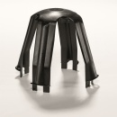 HellermannTyton Przekladka sufitowa bw, PA66GF15 BK 10 SpotClip-I 148-00076 NOWOSC