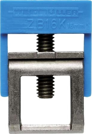 Weidmüller klemsjuk bl L=19mm W=10mm ZB 16K BL NIEUW