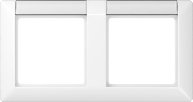 Jung Cadre double aws horizontal AS 5820 NA WW NEUF