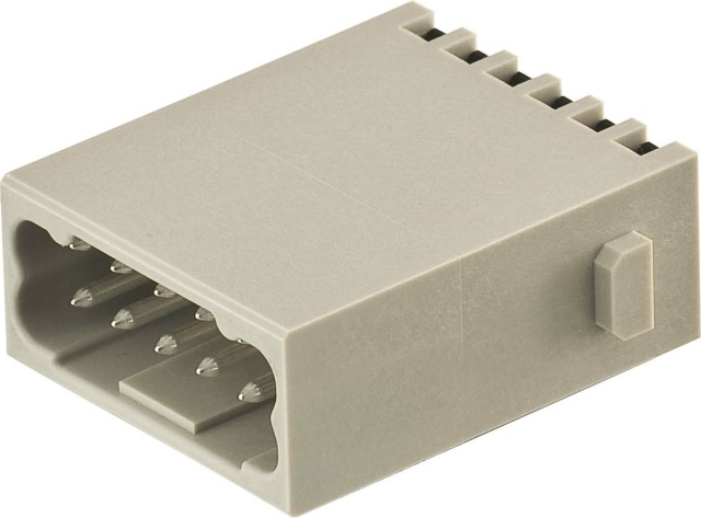 Harting pin insert 12 pin, 10A, 250V 09140122632 NEW