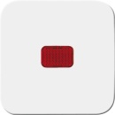 Busch-Jaeger Rocker aws w.red calotte 2509-214 NEW