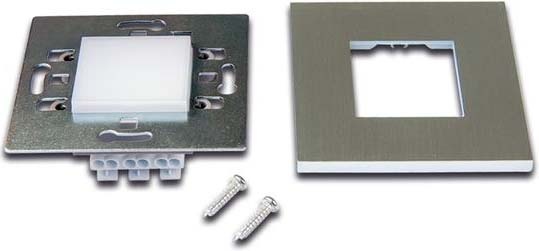 Hera LED-Wall F ww edelstahloptik 20202720208 NEU