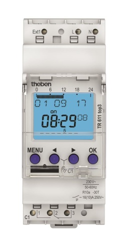 Theben digital timer weekly prog. 1K TR 611 top3 NEW