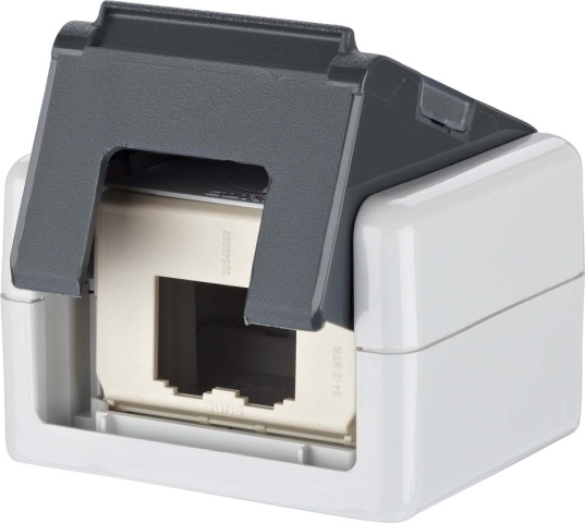 Metz Connect IP20 AP socket empty gr EDATmodul 1309450003-E NUEVO