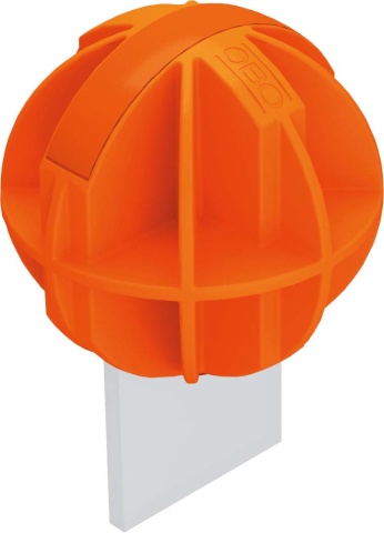 OBO Bettermann Vertr gorra protectora reflectante PE, naranja pastel ProtectionBall NUEVO