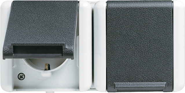 Jung SCHUKO gniazdo 2-krotne 16A 250V 8220 W NOWOSC