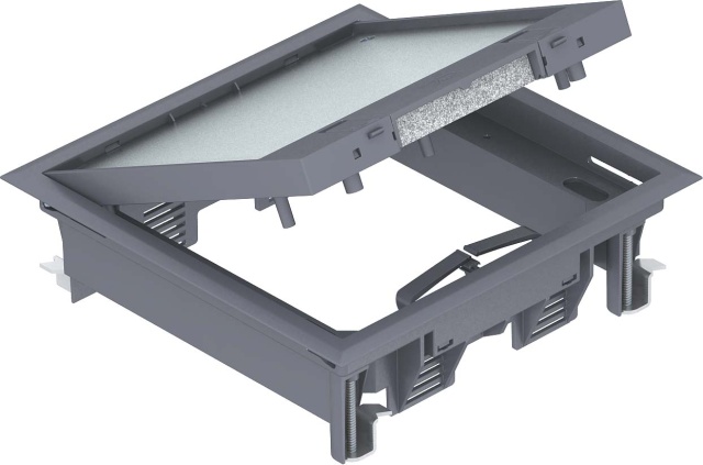 OBO Bettermann Vertr Insert dappareillage gr GES4-2U10T 7011 NOUVEAU