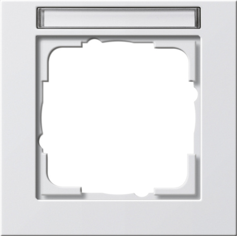 Gira cover frame 1-fold rwhite 109129 NEW