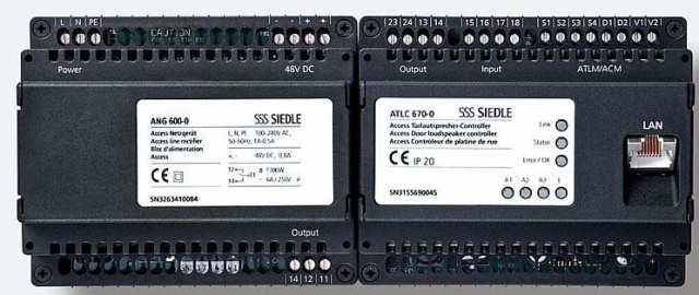 Siedle&Söhne Türlautsprecher-Controller Access, sw ATLC/NG 670-0 NEU