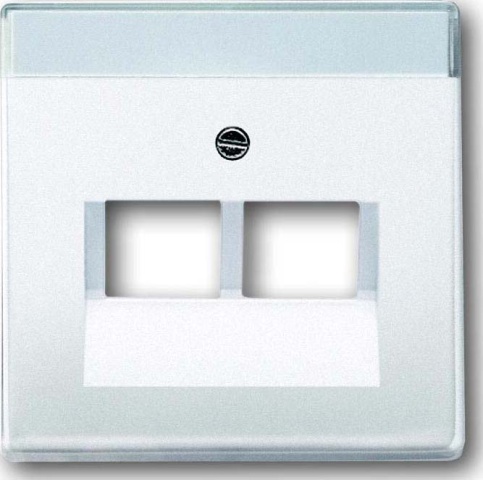 Busch-Jaeger Placa central dav/sws f.UAE-connectiondo.2f 1803-02-84 NUEVO