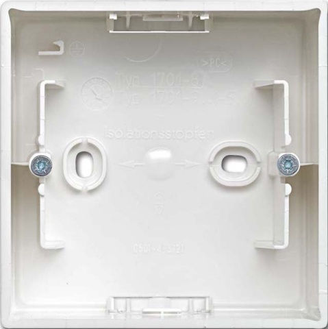 Busch-Jaeger Boîtier apparent blanc alpin 1701-914 NEUF