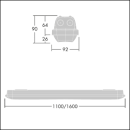 Zumtobel Group LED-Feuchtraumleuchte 4000K AQFPRO S #96630754 NEU
