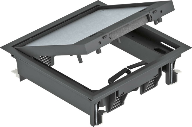 OBO Bettermann Vertr Geräteeinsatz gsw GES4-2U10T 9011 NEU