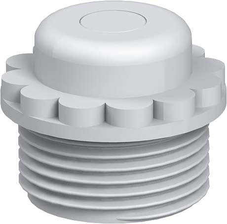 OBO Bettermann Vertr screw-in nipple, closed M20 PE lgr 90 M20 GE NEW