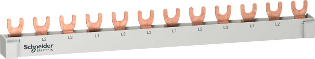 Schneider Electric phase bar FABRIC 3P 12Mod. 63A R9XFH312 NEW