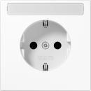 Toma de corriente Jung SCHUKO blanco alpino LS 1520 NA WW...