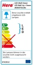 Hera LED apparecchio da incasso a parete 20202722108 NUOVO