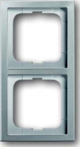 Ramka Busch-Jaeger 2-krotna czysta stal nierdzewna 1722-866K NOWOSC