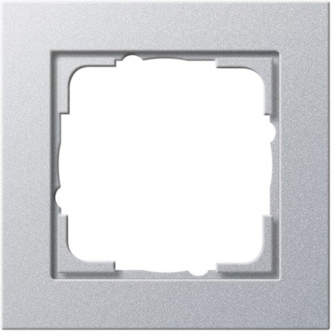Gira cover frame 1f. aluminium unbreakable 021125 NEW