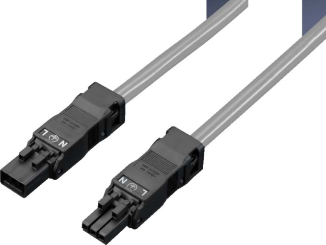 Cablaggio passante Rittal a 3 poli o 1000 mm c.a.+Bu. SZ 2500.530 NUOVO