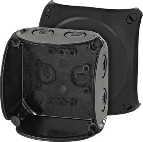 Hensel junction box up to 2.5 without terminal sw KF 0200 B NEW