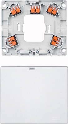 Merten surface-mounted cooker junction box with plug-in terminal grey MEG1011-9019 NEW