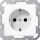 Jung SCHUKO socket outlet alpine white A 1520 BF WW NEW