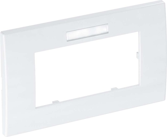 OBO Bettermann Vertr cover frame 2gang 84x140mm rws AR45-BF2 RW NUEVO