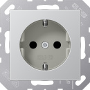 Jung SCHUKO socket outlet aluminium A 1520 AL NEW