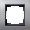Gira cover frame 1f. alu f.anth.ZL,shatterproof. 021106 NEW