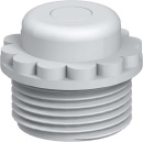 OBO Bettermann Vertr Einschraubnippel geschl. M25 PE lgr...