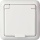 Elso flush-mounted socket outlet IP44 pure white 225044 NEW