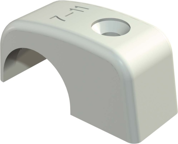 OBO Bettermann Vertr Collier de clouage ISO 2-4mm 2-4mm PP, lgr 4028 NEUF