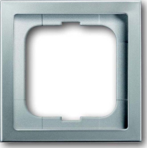 Busch-Jaeger Rahmen 1-fach pur edelstahl 1721-866K NEU