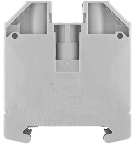 Weidmüller protective conductor terminal 56x11.9x63mm WPE 16 NEW