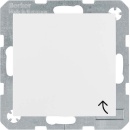 Berker SCHUKO-Steckdose pws/gl mit Klappdecke 47518989 NEU