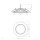 EVN Lichttechnik P-LED apparecchio da incasso a soffitto 3000K 350mA round ws DL15002 NUOVO
